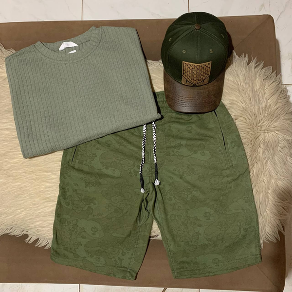 ready-made green outfit