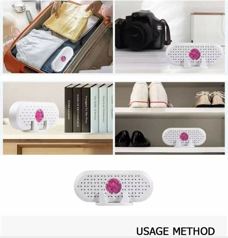 Déshumidificateur d'air rechargeable