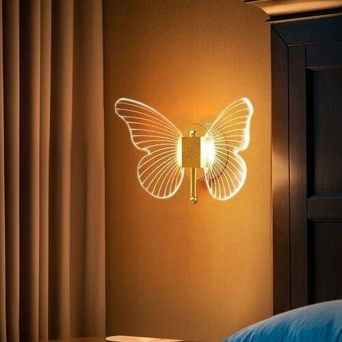 Applique murale papillon LED
