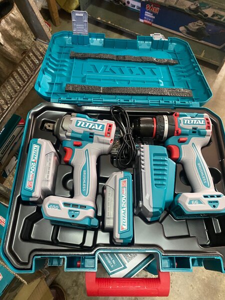 Drill and wrench combo kits 2pcs