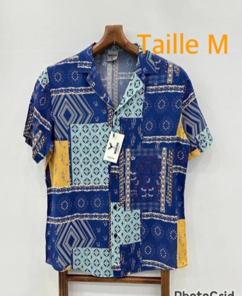 Chemise Homme à Motifs Ethniques
