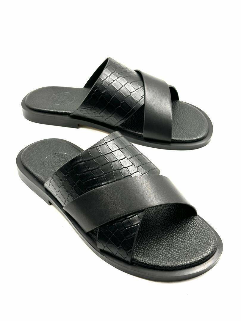Men Leather Slippers