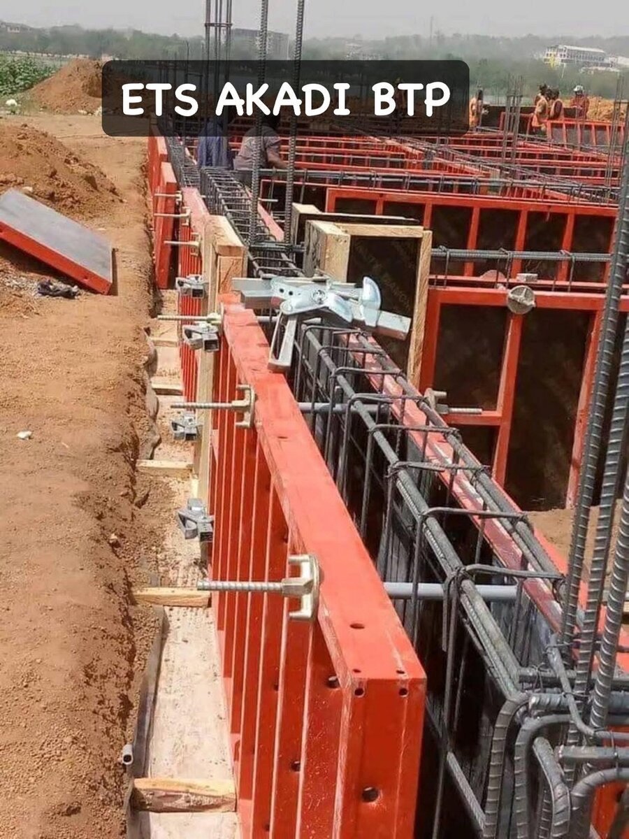 Écrous de serrage pour coffrage