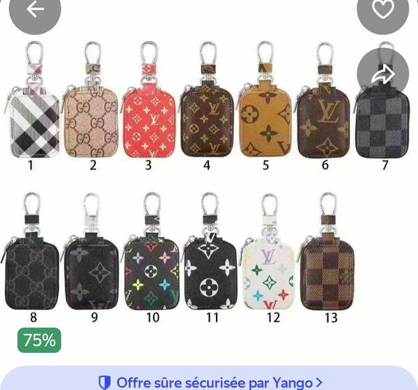 Porte-clés Étui de Luxe