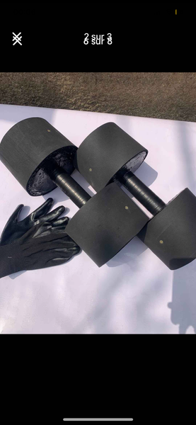 Haltères en mousse 10kg