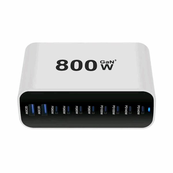 Chargeur USB multiple 800W GaN