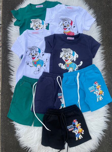 Pyjama enfant motif chiot