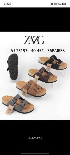 Sandales Plates pour Homme ZNG