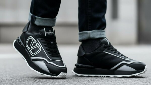 Sneakers noirs tendance