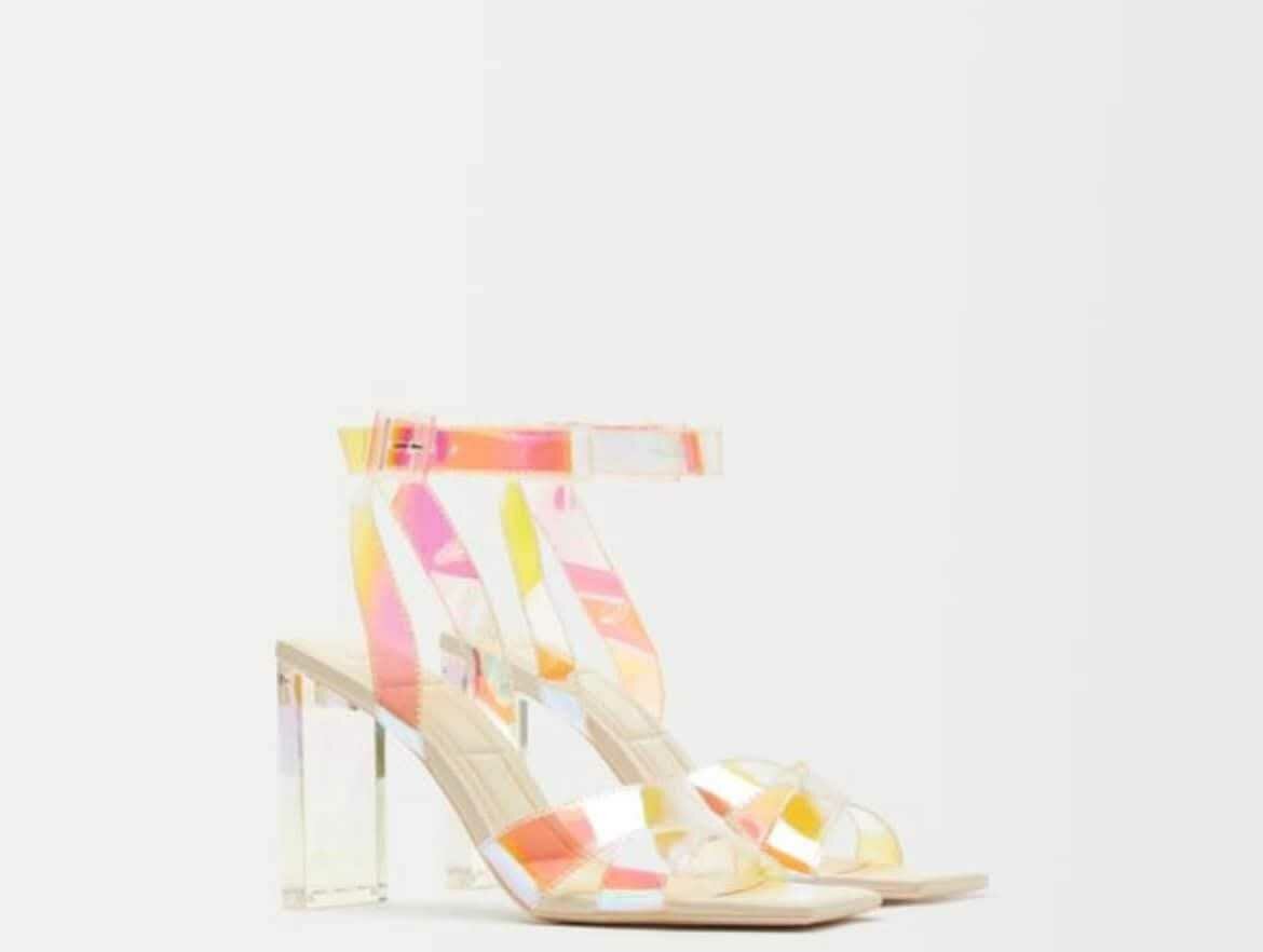 Sandales à talons Bershka