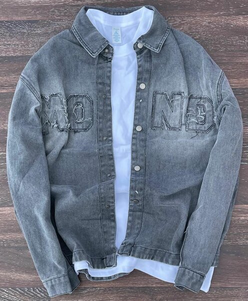 Veste en jean tendance homme