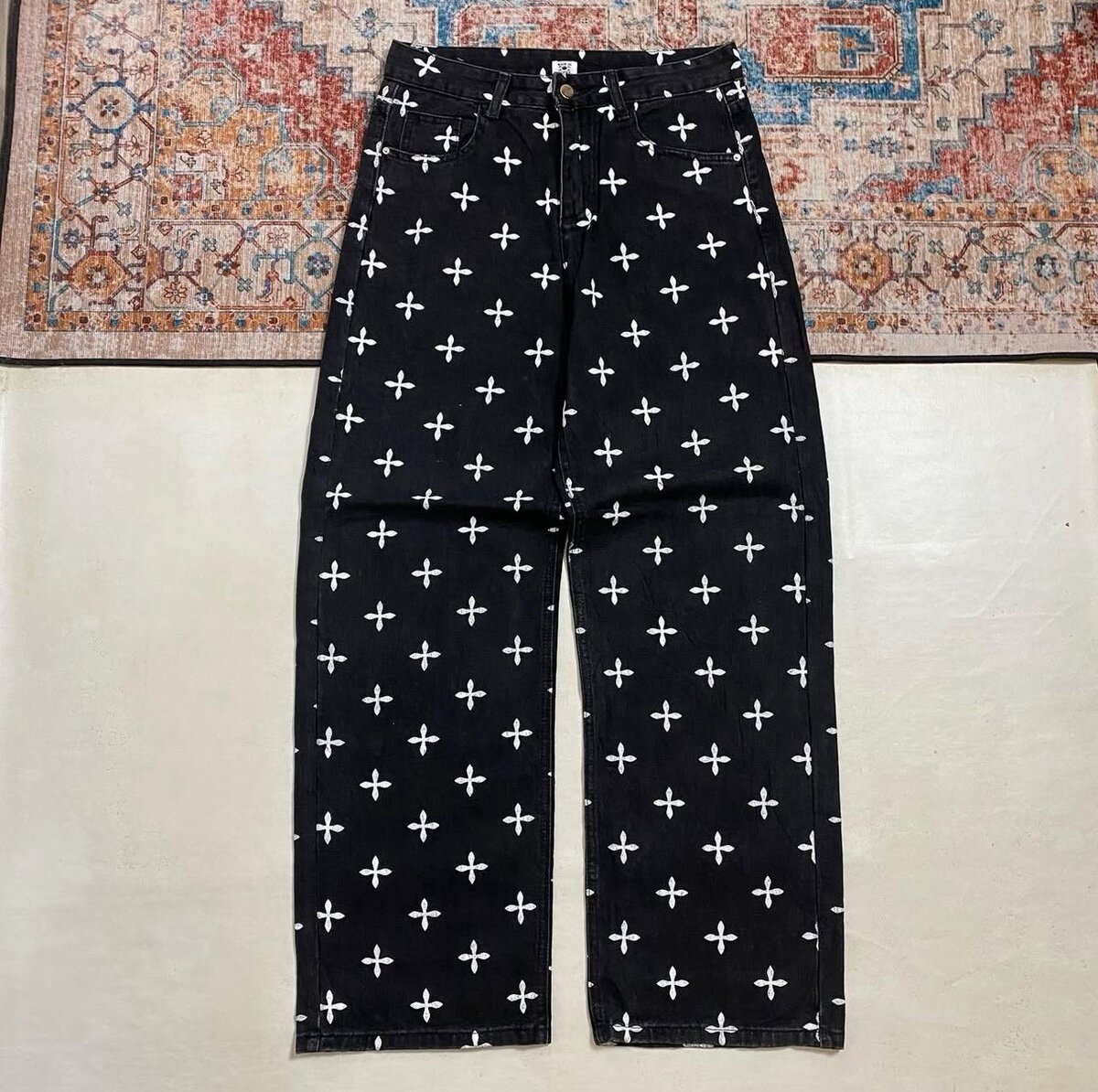 Pantalon en jean design