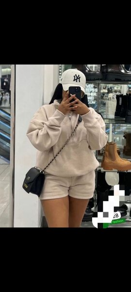 Veste à capuche beige femme