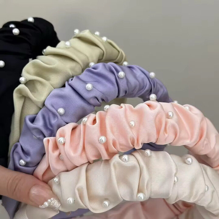 Serre-têtes élégants perlés