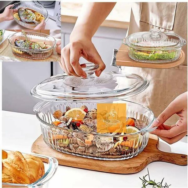Glass Baking Dish with Lid