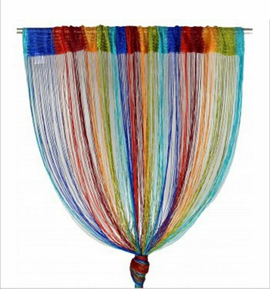 Rideau En Fil Multicouleur