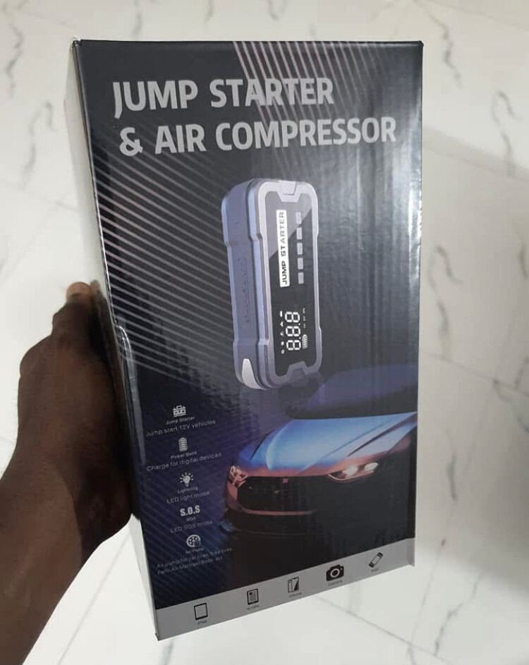 Jump Starter & Compresseur d'Air