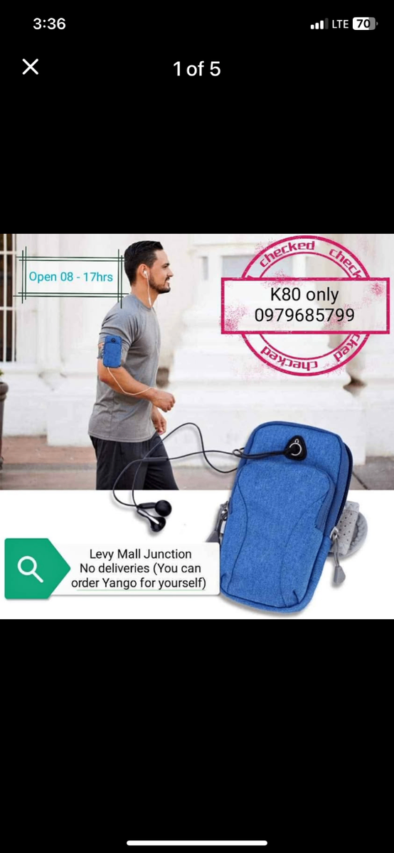 Jogging phone pouch original