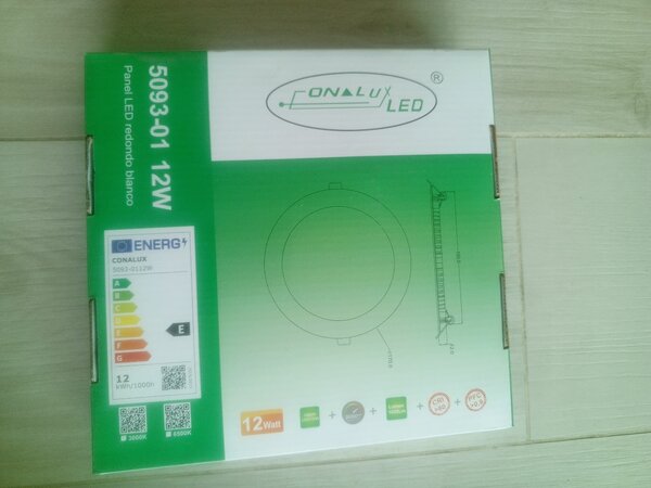 Spot lumineux LED Encastré 12W