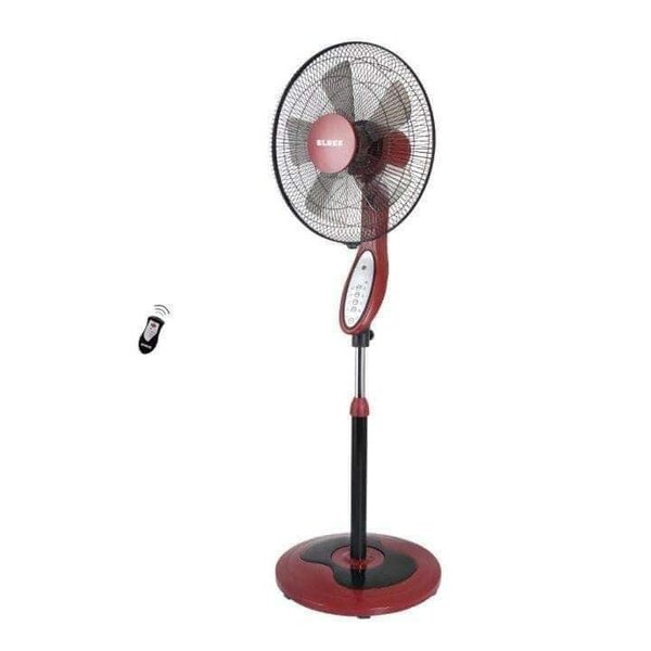 Elbee remote standing fan
