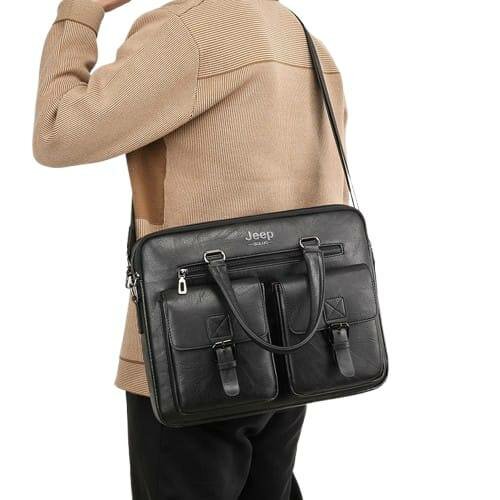 Sacoche en cuir pour hommes