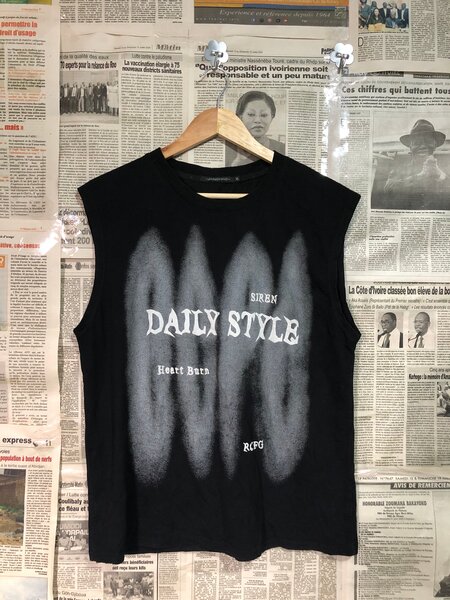 Débardeur Noir DAILY STYLE