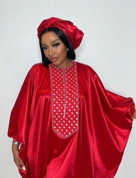 Grand boubou dame brodé