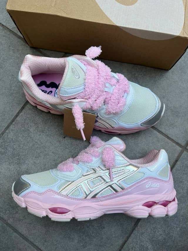 Baskets Femme Rose Confort