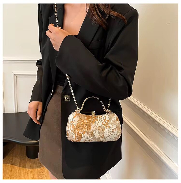 Sac vintage floral élégant