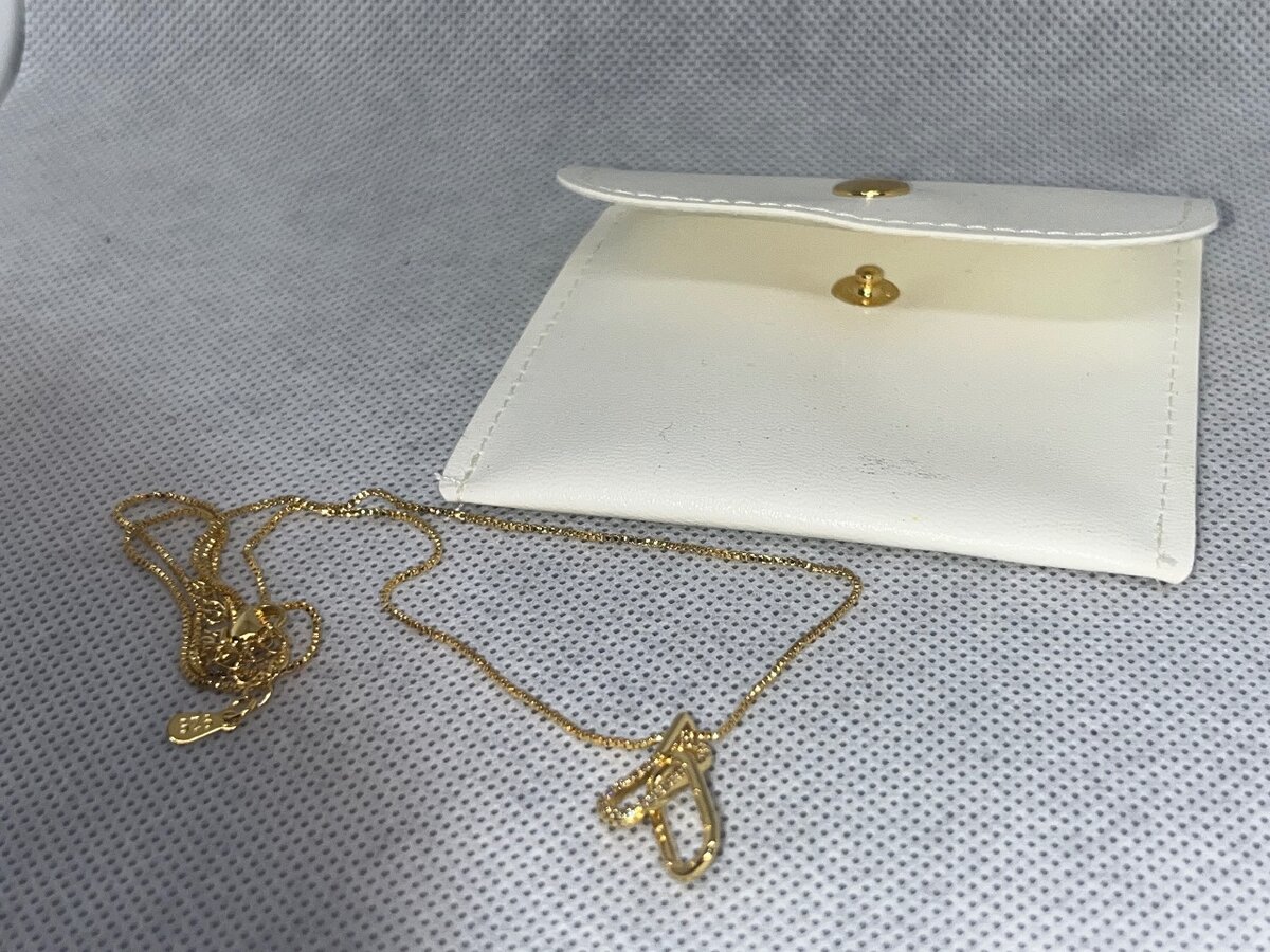 Collier pendentif cœur en or