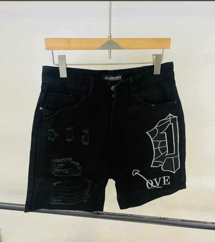 Men jeans shorts
