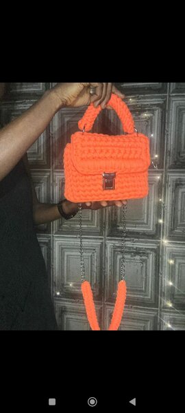 Sac bandoulière crochet