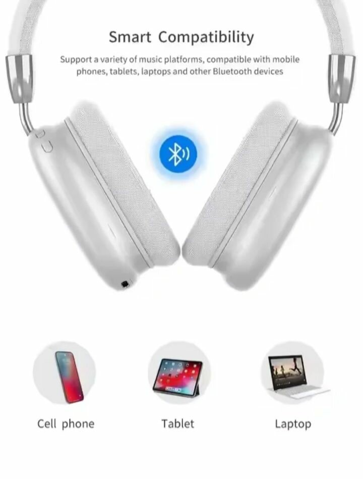 Casque Bluetooth sans fil pour téléphone