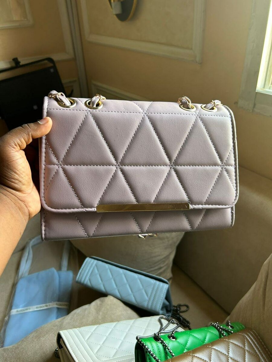 Sac à bandoulière matelassé