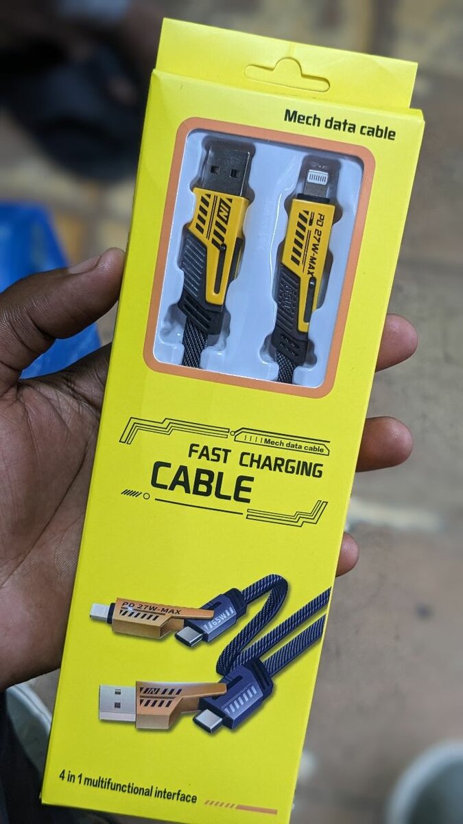 4 in 1 fast charging cables