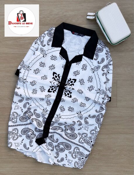 Chemise Homme Motif Bandana