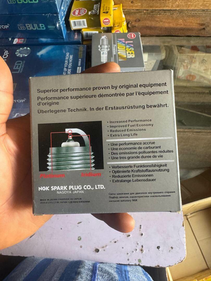 Bougie Iridium Laser