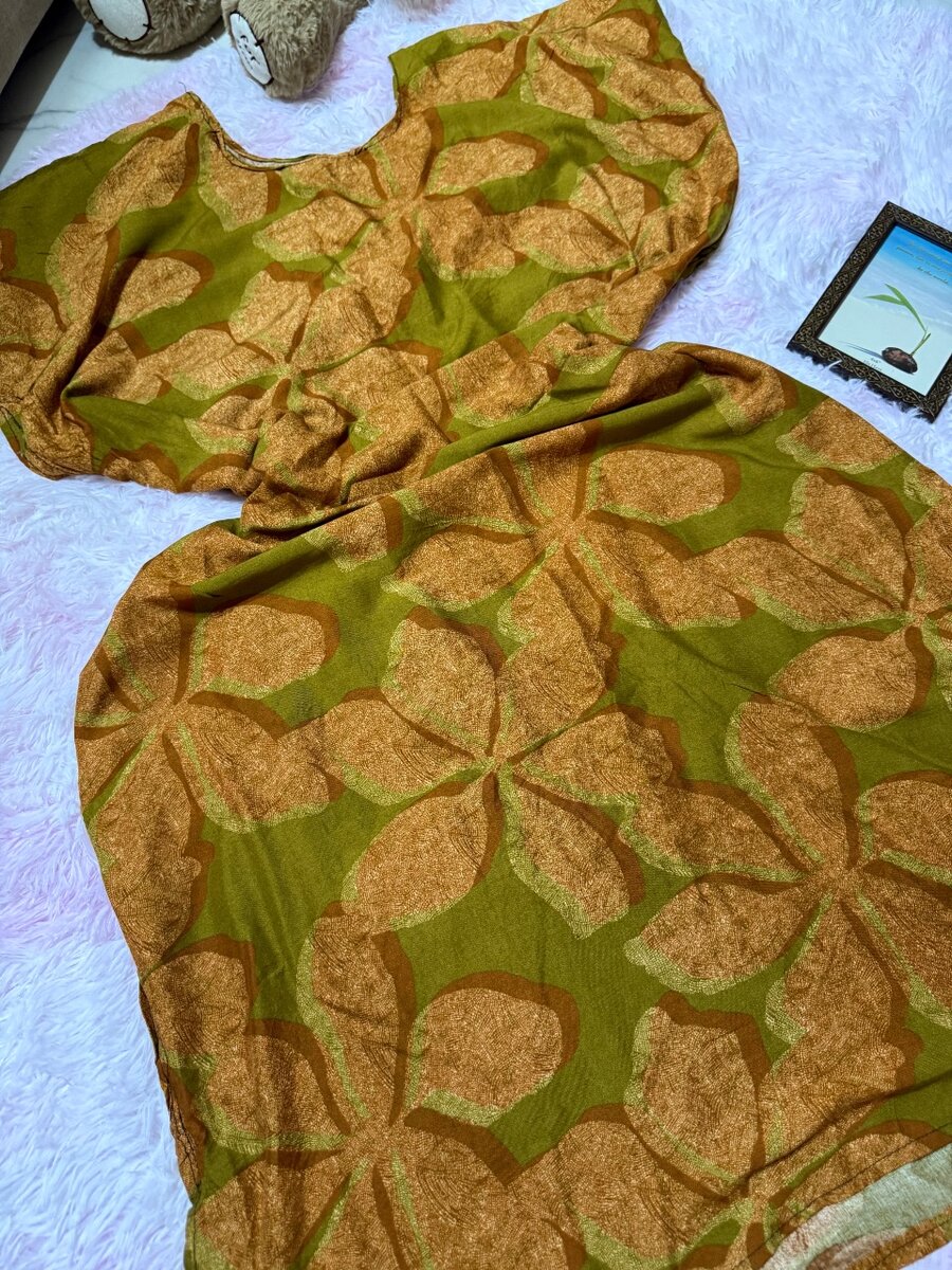 Robe fluide imprimée bohème