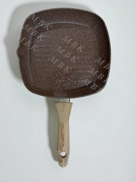 Poêle à griller carrée antiadhésive