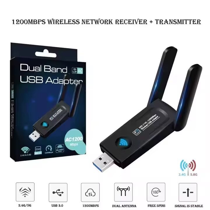Adaptateur WiFi USB 1300Mbps p