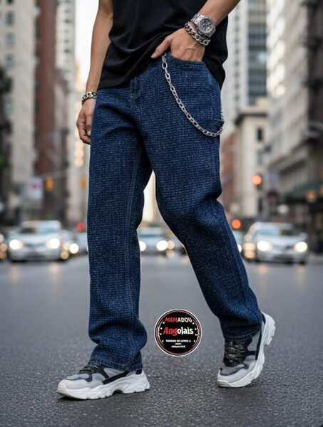 Jeans tendance urbain homme