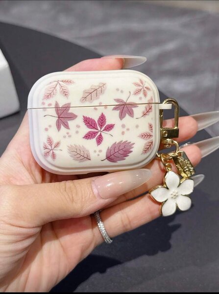 Étui AirPods Fleurs Roses