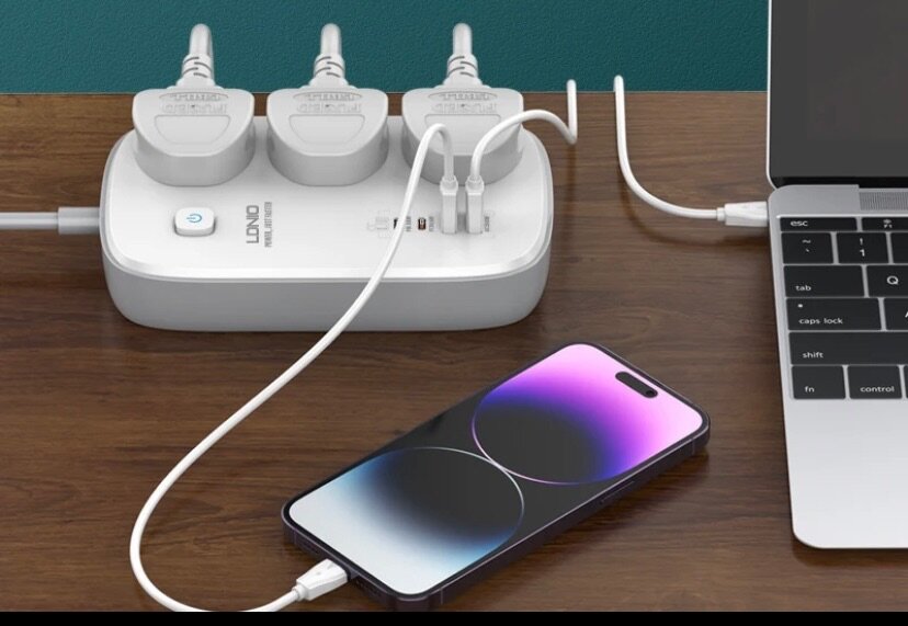 LDNIO 3 Outlets  Extension Board (65W)