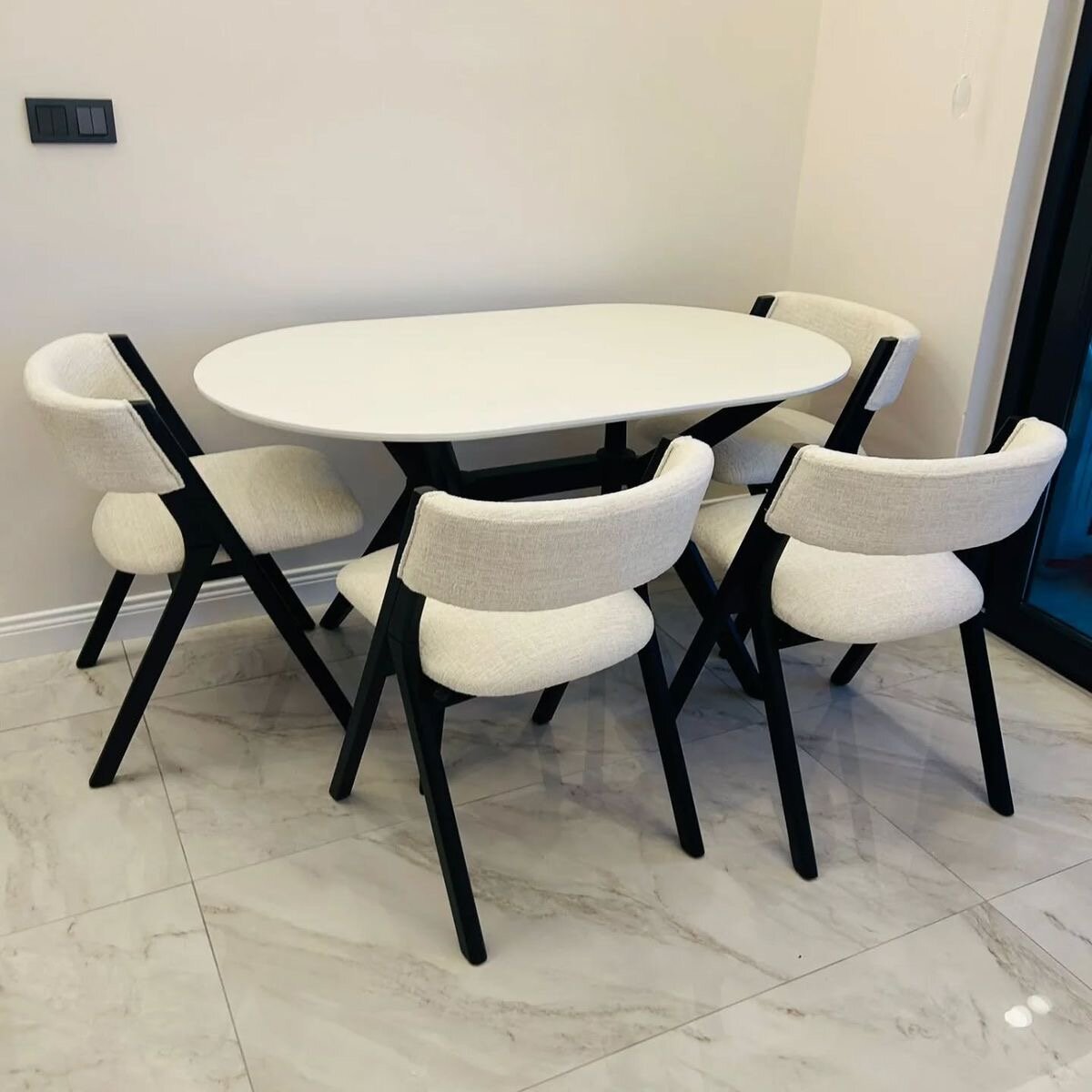 Table de salle à manger chic