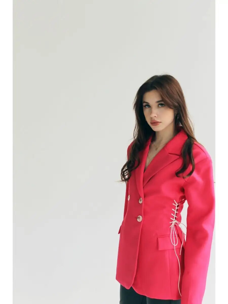 Пиджак с завязками