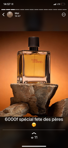 Parfum Yara, et Terre dHermes