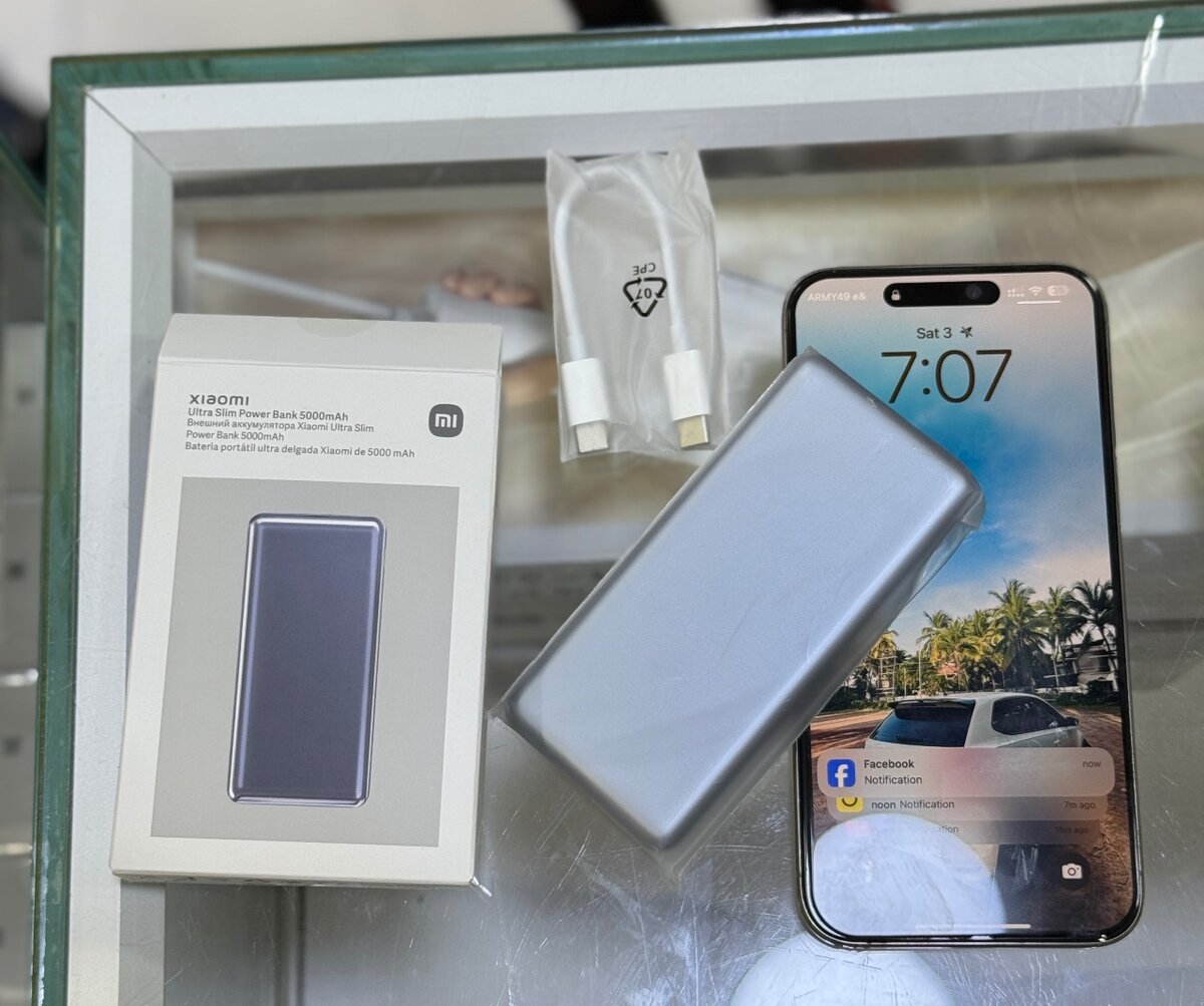 Mi powerbank ultra fin léger