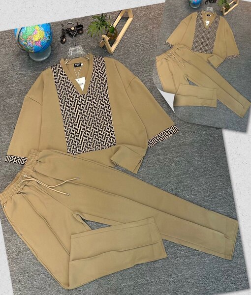 Ensemble Décontracté Homme à Motif