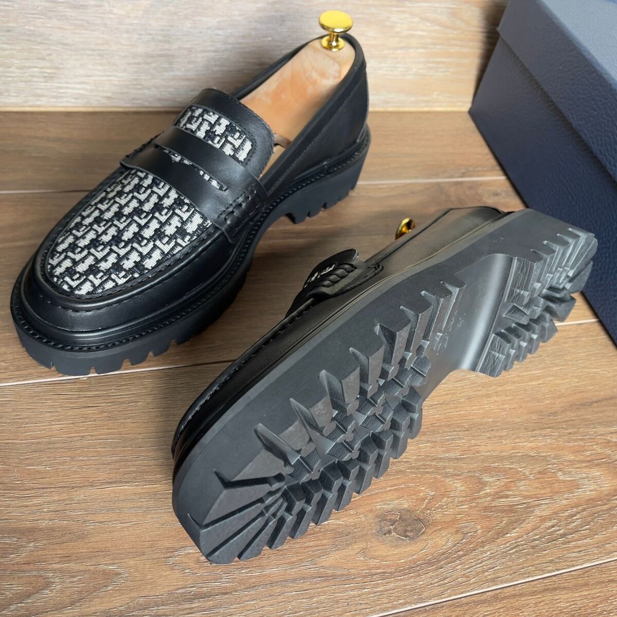 Chaussures Homme Luxe en Cuir