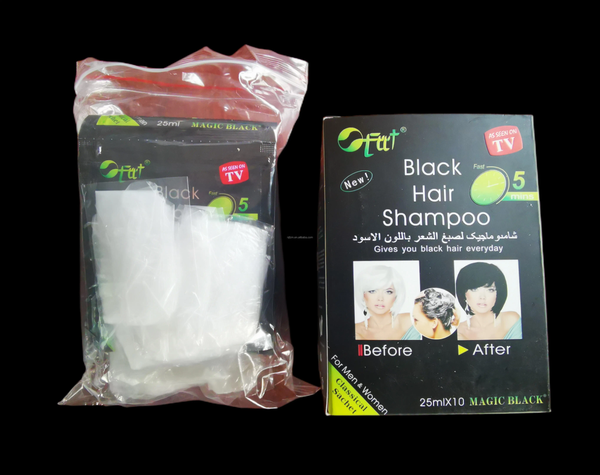 Shampoo Colorant Noir Rapide